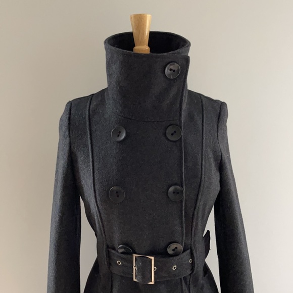 GUESS | WOOL GREY JACKET - Picture 3 of 14